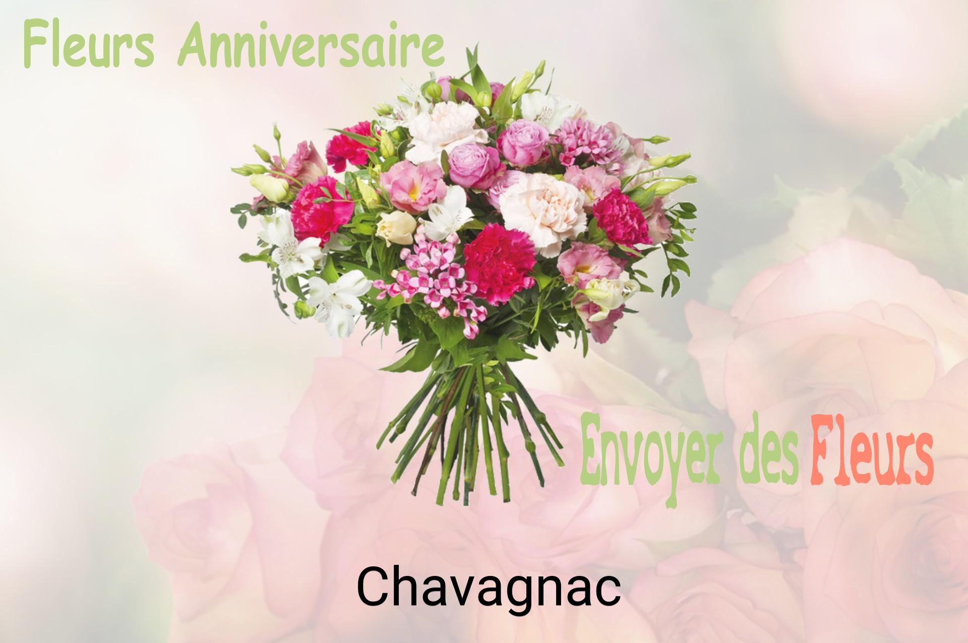 Bouquet de fleurs d’anniversaire livré à Chavagnac